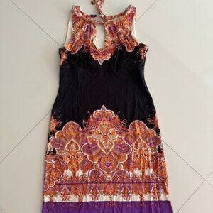 Paisly Patterned Dress
